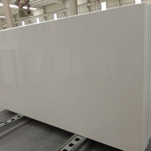 Comptoirs de salle de bain en quartz artificiel TMZ Stone ODM/OEM, design moderne beige 2005, résistants au feu et à l'eau, vente chaude - Product Image 3