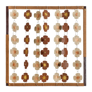 Nuovo Design: Dipinto Decorativo Floreale Boho con Cornice, Fiori 3D Fatti a Mano, Decorazione da Parete Minimalista e Rustica per la Casa - Product Image 6