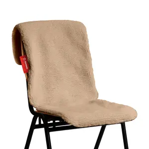 Asiento de exterior personalizado, silla con cojín de calor trasero, almohadilla usb, cojín de calefacción eléctrica acogedora, warmte kussen