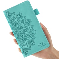 Agenda de poche DAY 2027, planificateur hebdomadaire et mensuel, carnet de style mandala
