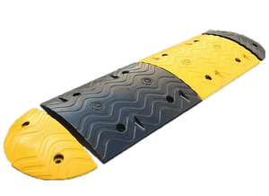 Vente en gros d'usine - Nids-de-poule en caoutchouc pour allée, 500*350*50mm, pour la sécurité routière - Product Image 5