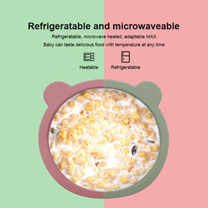 ชามซิลิโคนรูปสัตว์สำหรับ<span class=keywords><strong>เด็ก</strong></span>ทารกถ้วยดูดซิลิโคนกันลวกปลอดภัยสำหรับใช้บนโต๊ะอาหาร - Product Image 5