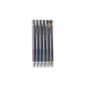 Stylos gel en plastique, ensembles complets, plusieurs tailles de pointes, couleurs pastel, métalliques, classiques, brillantes, foncées, assortiment avec étui de rangement - Product Image 2