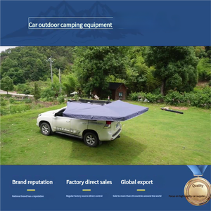 <span class=keywords><strong>Auvent</strong></span> de toit de voiture de camping en plein air 4x4 4WD tente 270 LED <span class=keywords><strong>auvent</strong></span> latéral avec abri de toit de <span class=keywords><strong>caravane</strong></span> en <span class=keywords><strong>toile</strong></span> de coton - Product Image 2