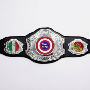 เข็มขัดแชมป์ MMA มวยปล้ำ คุณภาพพรีเมียม รุ่นหนักพิเศษ ปี 2026 สายหนัง ปรับแต่งโลโก้ได้ ผลิตในปากีสถาน - Product Image 1