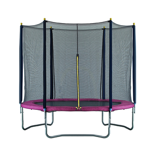 Zoshine đôi nhảy <span class=keywords><strong>Trampoline</strong></span> bao vây khung lưới đôi đầu dây kéo cực thẳng dễ dàng cài đặt thay thế bọt - Product Image 3