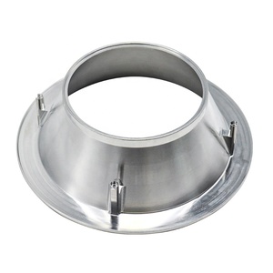 定制制造压铸嵌入式筒灯支架现货铝合金照明外壳喷砂氧化零件 - Product Image 3