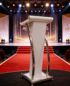 Plataforma Acrílica Cuadrada Personalizada de Alta Calidad <span class=keywords><strong>o</strong></span> <span class=keywords><strong>Podio</strong></span> de Metal, Plataforma Cuadrada Moderna Hecha de Acero Inoxidable - Product Image 3