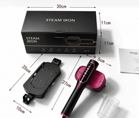 Défroisseur Vapeur Portable Mini 1600W avec Écran Tactile LCD, Fer à Vapeur Électrique pour Vêtements, Idéal pour la Maison et les Voyages