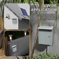 Boîtier de surveillance CCTV extérieur étanche IP65 en aluminium et acier inoxydable avec revêtement en poudre, boîte de distribution