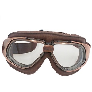 แว่นตากันลมแบบคลาสสิกสำหรับผู้ใหญ่หมวกกันน็อคนักบินมอเตอร์ไซค์ - Product Image 4