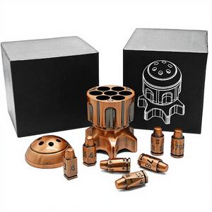 Dés en métal DND Rocket pour TRPG, Guerre, Dungeons & Dragons, Cthulhu, dés de table COC en métal - Product Image 1