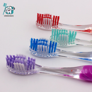 Cepillo de Dientes para Adultos con Mango Transparente, Cepillado Manual Colorido, Limpieza Dental JSM-A385 - Product Image 4