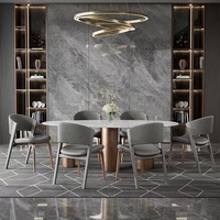 Vente de gros Chaise de salle à manger Mobilier de salle à manger moderne Ensemble table et chaises
