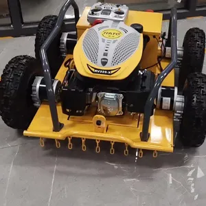 Bagian Mesin Pemotong Rumput Portabel Robot Remote Control Penyiangan dan Pengrajin Rumah Depot Pisau Pemotong Rumput