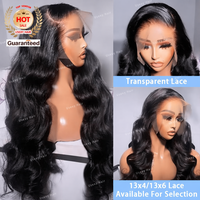 Perruques sans colle à ondulation naturelle en cheveux vietnamiens bruts doublement étirés, perruques de luxe originales en cheveux humains vietnamiens bruts pour femmes noires
