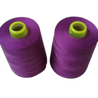 Fil de polyester filé 100% écologique haute ténacité pour usage industriel, 402, pour veste en jean, surjet, couture, tricot, mélange OE