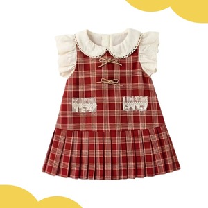 Nuovo Arrivo Primaverile: Vestito Senza Maniche per Bambina in Cotone di Alta Qualità, Ecologico, Traspirante, con Fiocco e Volant - Product Image 3