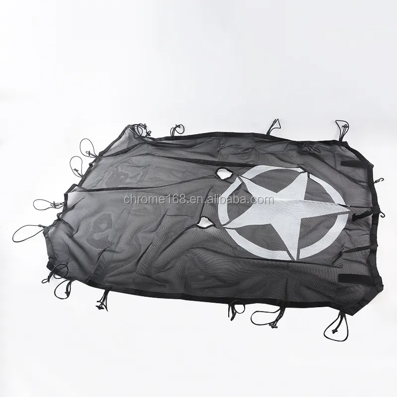 Workpro — filet pare-soleil de protection pour voiture à 4 portes, adapté aux Jeep wrangler JK, toit souple, filet d'ombrage