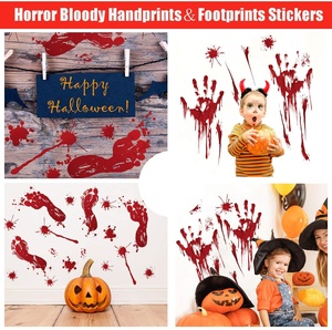 Mantel de plástico desechable impermeable con estampado de manos con temática de <span class=keywords><strong>Horror</strong></span>, para decoración de fiestas y Halloween - Product Image 5