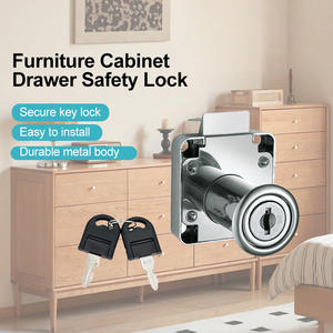 Đa năng chống gỉ đồ nội thất phần cứng tủ bếp khóa an toàn ngăn kéo tủ tập tin hộp thư khóa - Product Image 2