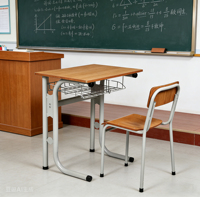 Ensemble bureau et chaise en MDF, structure robuste et solide, table et chaise durables pour étudiants, pour l'école, la salle de classe, la maison, les meubles d'étude
