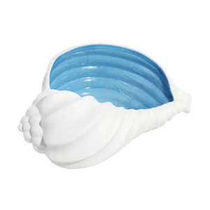 Decorazione domestica Custom conchiglia in ceramica altri portacandele lanterne e barattolo di candela 6 oz - Product Image 2