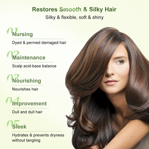 <span class=keywords><strong>Mascarilla</strong></span> Capilar de Lujo de Alta Calidad para Cabello Rizado Alisadora Sedosa Hidratante Nutritiva Reparadora de Daños <span class=keywords><strong>Natural</strong></span> Orgánica de Argán - Product Image 6