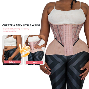 Faja Moldeadora de Compresión para Mujer de Nailon y Spandex para Control de Cintura, Corsé Deportivo Reforzado en Tallas Grandes - Product Image 1