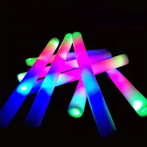 Bastón de espuma de luz LED multicolor para conciertos