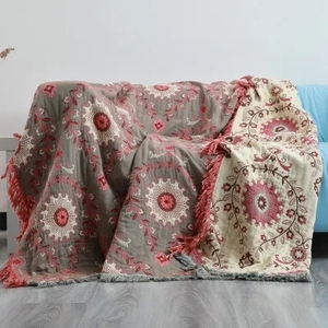 Hilo de algodón para las cuatro estaciones, manta grande para sofá, venta al por mayor, fundas de sofá simples nórdicas de gran tamaño - Product Image 1