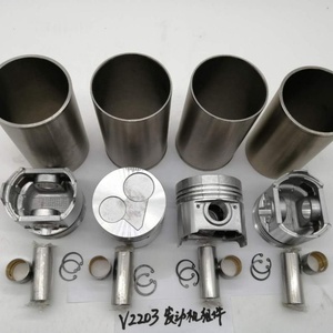 Pièces de moteur d'excavatrice pour moteur V2203T V2203 : Segment de piston, chemise de cylindre, axe de piston, coussinet de vilebrequin 17331-21050 - Product Image 3