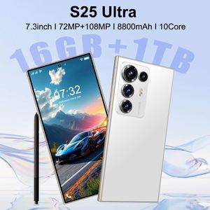 Teléfono Inteligente S25 Ultra 5G <span class=keywords><strong>de</strong></span> 6.8 Pulgadas HD, CPU <span class=keywords><strong>de</strong></span> Doble Núcleo, Android Última Versión, Doble SIM, Versión Global, Usado - Product Image 2