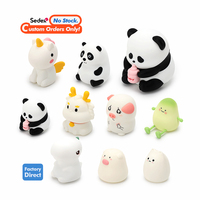 Lampe LED rechargeable pour enfants, jouet de veilleuse en silicone Panda, nouveauté, dessin animé, cadeau en silicone