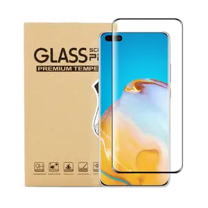 עבור Huawei P40 מסך מגן, XINGE 3D מעוקל מלא כיסוי מזג זכוכית מסך מגן סרט עבור Huawei P40 פרו