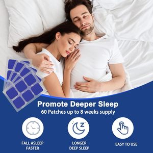 Patchs de sommeil aromathérapeutiques pour adultes, vente chaude, soins de santé, tissu non tissé, hypoallergéniques, autocollants pour un sommeil profond - Product Image 5