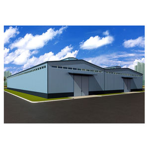 Edificio de Estructura de Acero Prefabricado Modular Ligero, Almacén con Estructura Metálica, Edificio de Acero de 60x100 - Product Image 6