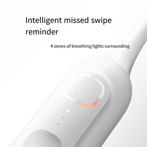 मिजिया सोनिक इलेक्ट्रिक टूथब्रश के लिए गहरे स्वीप कंपन गम संरक्षण 90 दिन बैटरी लाइफ 3 स्पीड मोड ipx6 पनरोक मध्यम - Product Image 5