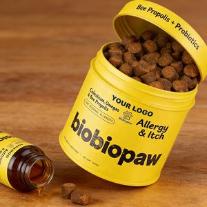 Integratori Masticabili per Cani contro Allergie e Prurito, con Colostro e Propoli + Probiotici, Supporto Quotidiano per Pelle Pruriginosa e Sistema Immunitario - Product Image 3