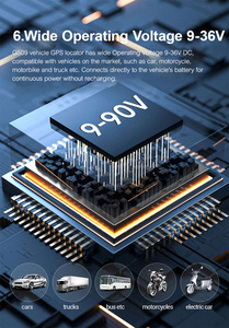 Rastreador GPS 4G de 9-90V con Corte Remoto del Motor, Seguimiento en Tiempo Real, Alarma de Movimiento/Vibración, Geo-cerca e Historial de Rutas para Vehículos - Product Image 6