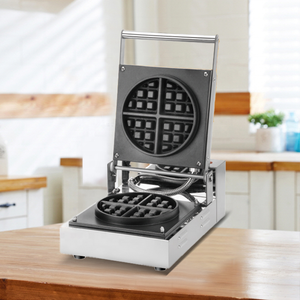 Gaufrier électrique antiadhésif commercial Mini gaufre ronde faisant la machine utilisation de cuisine boulanger à gaufres professionnel fabriqué - Product Image 5