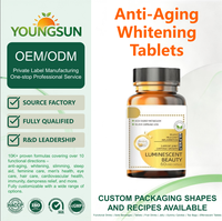 90 Capsules de Collagène Marin Hydrolysé Antioxydant pour l'Énergie Corporelle, le Métabolisme, la Régénération Cellulaire et Complément Anti-Âge
