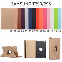 Casing Pelindung Flip PU Rotasi untuk Tablet Samsung TAB A9plus A8 X200 S7 S8 S9 FE 11 T860 S6 LITE P610 T590 T515