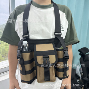 Tactical Crossbody Bag With Multiple Pockets Multifunctional Storage Tool Bag For Men Outdoor Everyday Use - Product Image 3