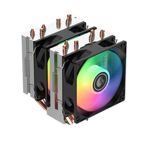 Tianjifeng bureau double tour refroidisseur de processeur Rgb ventilateur de refroidissement Air CPU refroidisseur Argb 4Pin double ventilateur