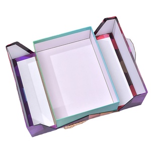 Lujo Año Nuevo vacaciones Día de San Valentín doble abierto Caja de regalo sorpresa tinta de soja personalizada <span class=keywords><strong>Cubo</strong></span> de <span class=keywords><strong>Rubik</strong></span> Loción vodka champán caja de <span class=keywords><strong>papel</strong></span> - Product Image 5