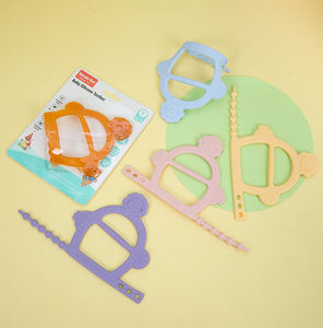 Venta al por mayor OEM bebé pulseras de silicona Gel dental bebé moler palos juguetes de grado alimenticio juguetes cómodos - Product Image 3