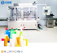 Machine de fabrication de savon liquide shampooing quotidien ligne de produits de lavage des mains liquide avec mélangeur faisant des machines de remplissage scellage emballage