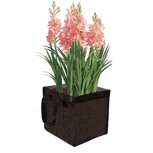 Lot <span class=keywords><strong>de</strong></span> 4 paniers en filet <span class=keywords><strong>pour</strong></span> plantes aquatiques, grands sacs <span class=keywords><strong>de</strong></span> <span class=keywords><strong>plantation</strong></span> <span class=keywords><strong>pour</strong></span> <span class=keywords><strong>bassin</strong></span> avec poignées, paniers <span class=keywords><strong>de</strong></span> rangement - Product Image 2