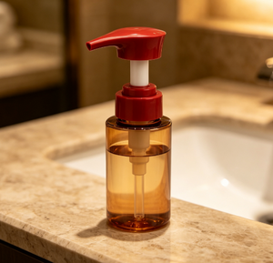 Entrega Rápida, Bomba Dosificadora de Loción Personalizada Roja de PP 33/410, 4.5cc, Antiderrames, para Botellas de Champú, Cosméticos y Jabón Corporal, Empaque en Cartón - Product Image 5